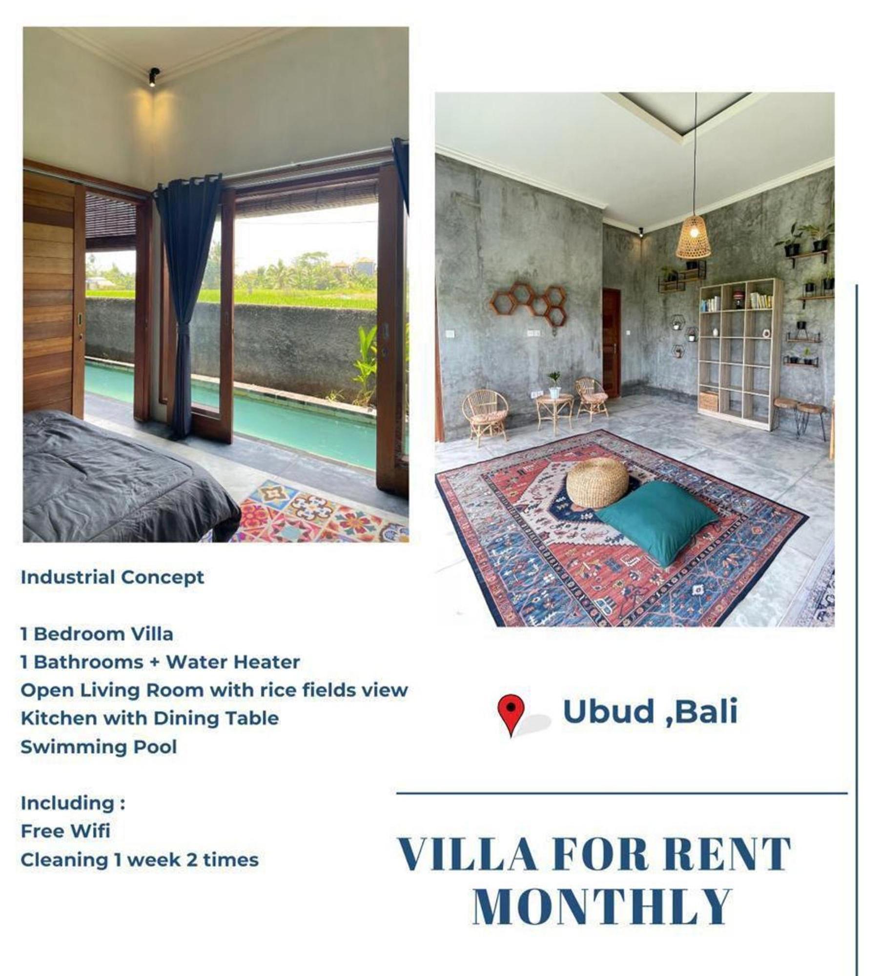 Mandala Rengganis Ubud View Private Villa By Eps 外观 照片